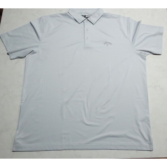 Callaway Polo Opti-Dri Golf Performance Gray NWOT 2XL - Picture 2 of 12
